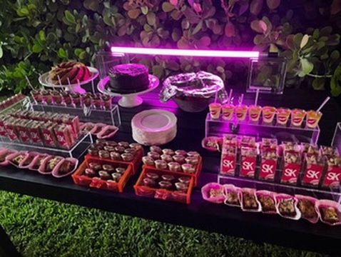Bat Mitzvah table